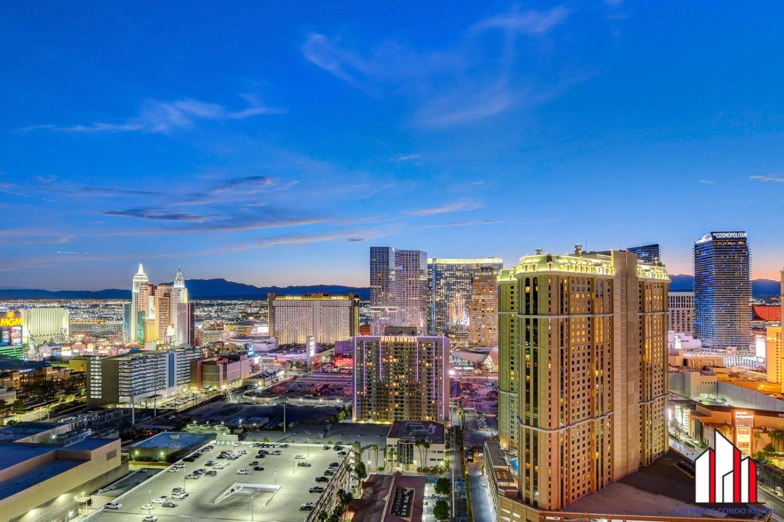 Mgm Signature-30-705 F1 Track & Strip View Balcony Las Vegas Exterior foto